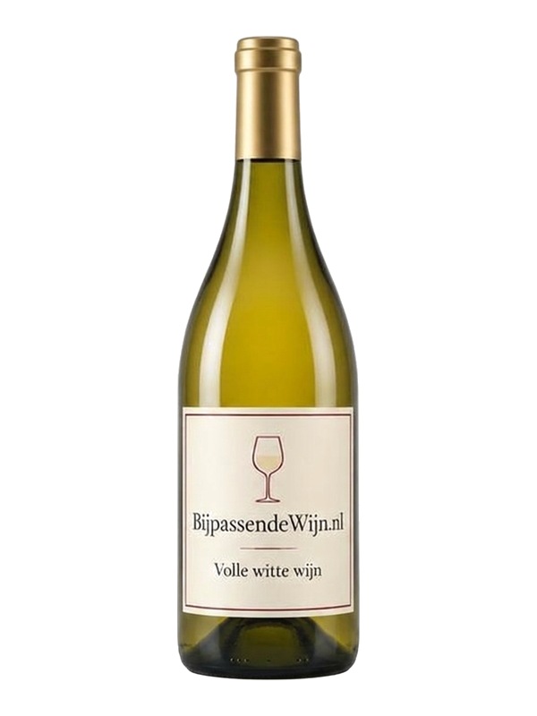 Fles Chardonnay met houtlagering