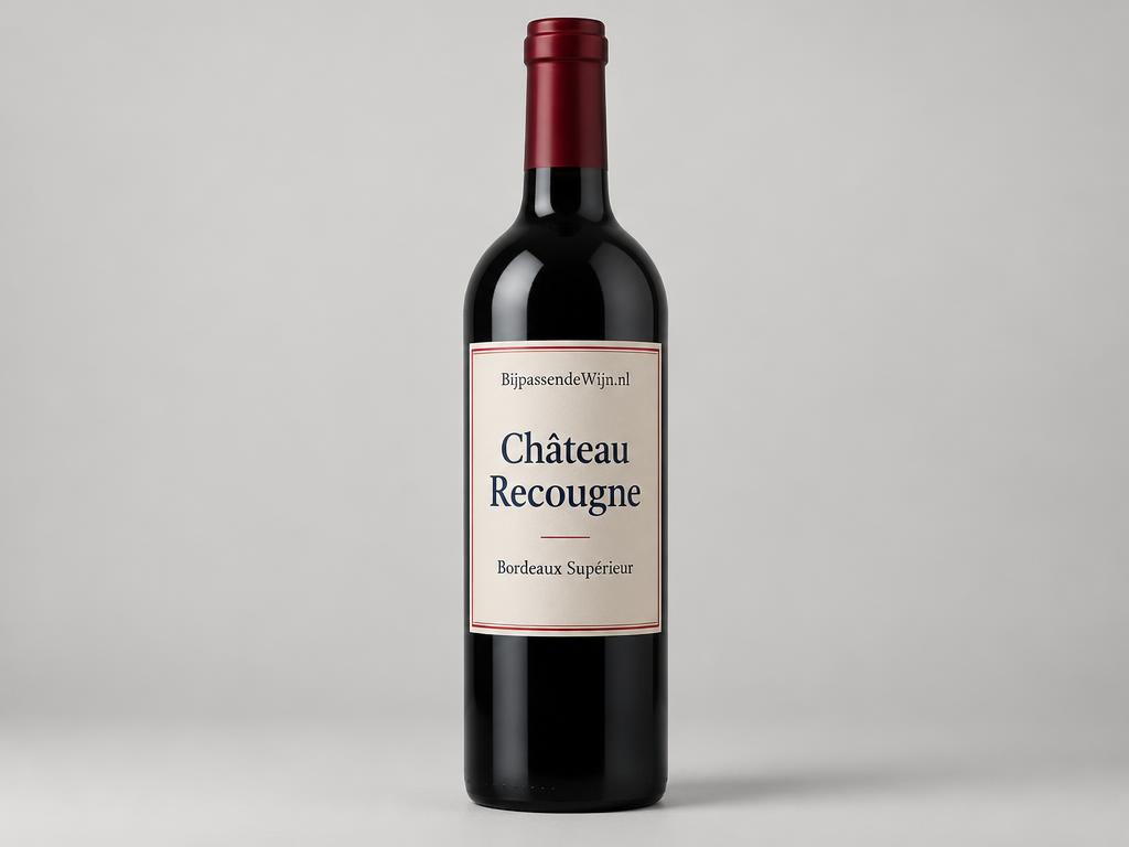 Fles Bordeaux Supérieur Merlot
