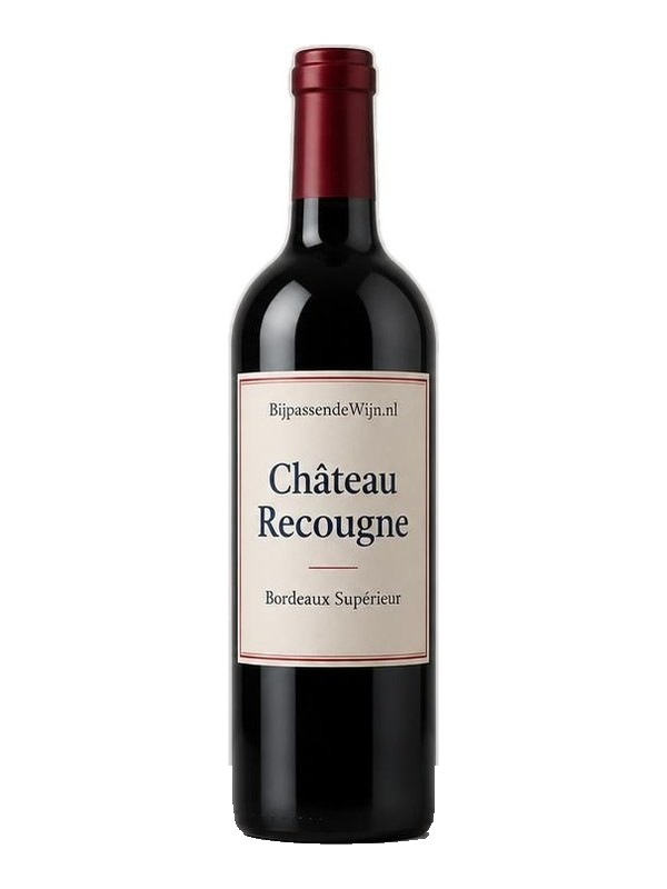 Fles Bordeaux Supérieur Merlot