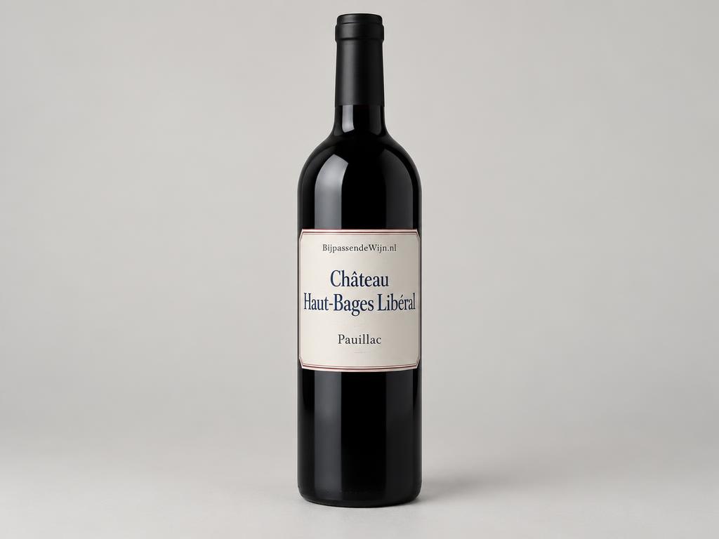 Fles Château Haut-Bages Libéral
