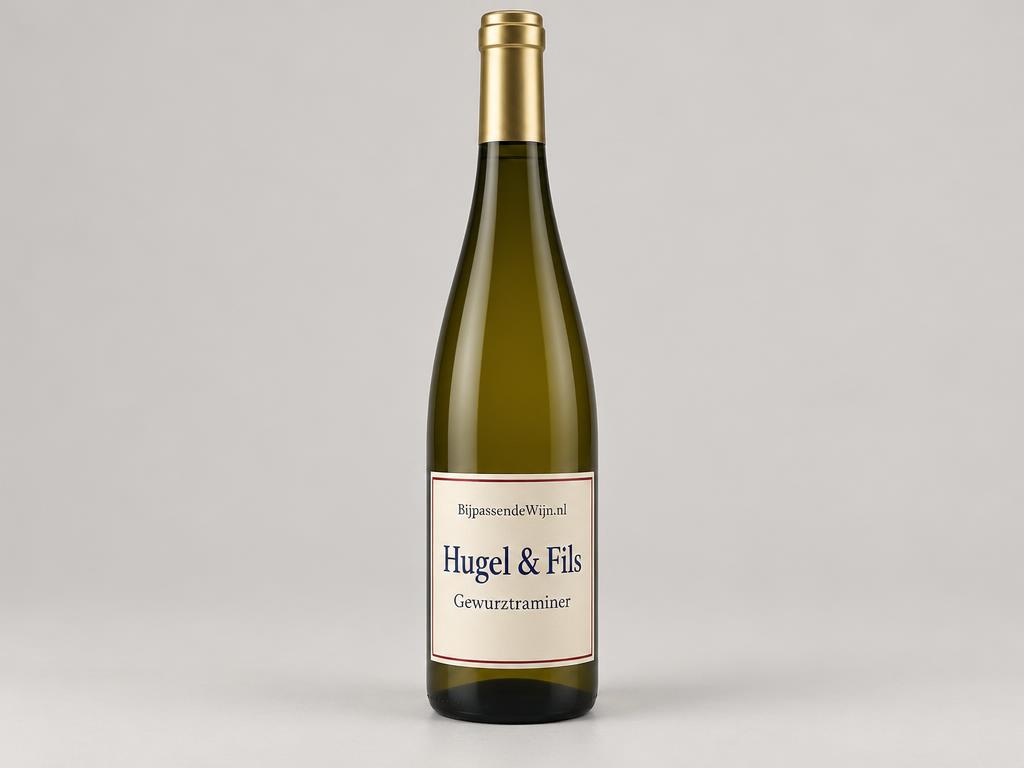 Fles Gewurztraminer